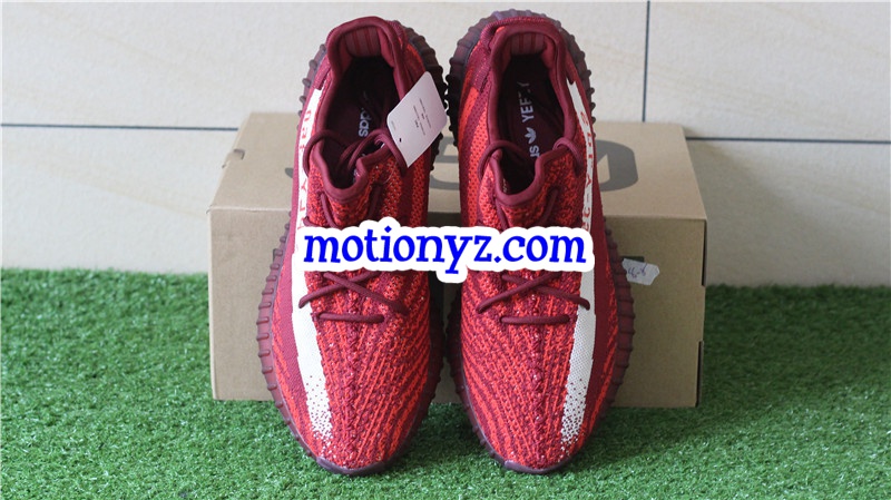 Adidas Yeezy Boost 350 V2 Teach Red Custom